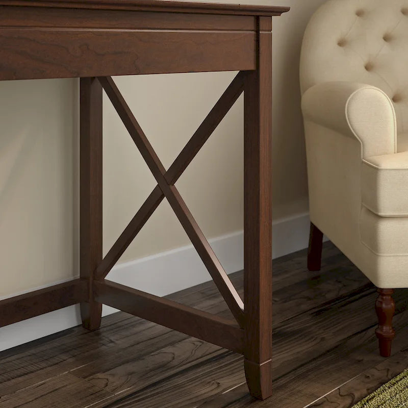 54W Computer Desk with Storage and Cabinet