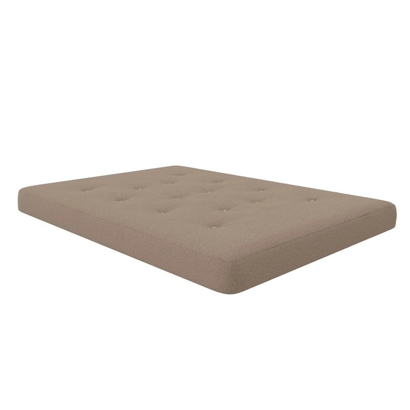 6-Inch Spring Coil Futon Mattress with Foam Padding for Sofa Bed & Guest Room