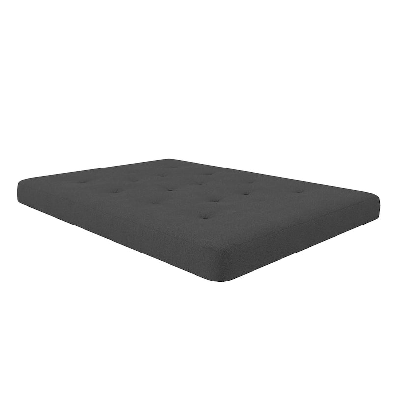 6-Inch Spring Coil Futon Mattress with Foam Padding for Sofa Bed & Guest Room