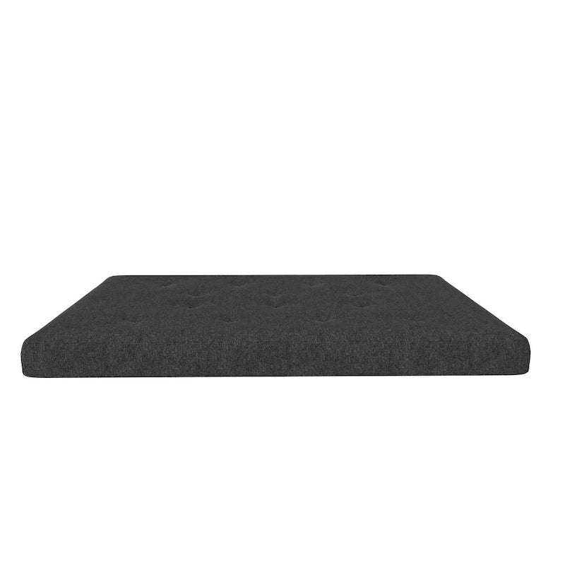 6-Inch Spring Coil Futon Mattress with Foam Padding for Sofa Bed & Guest Room