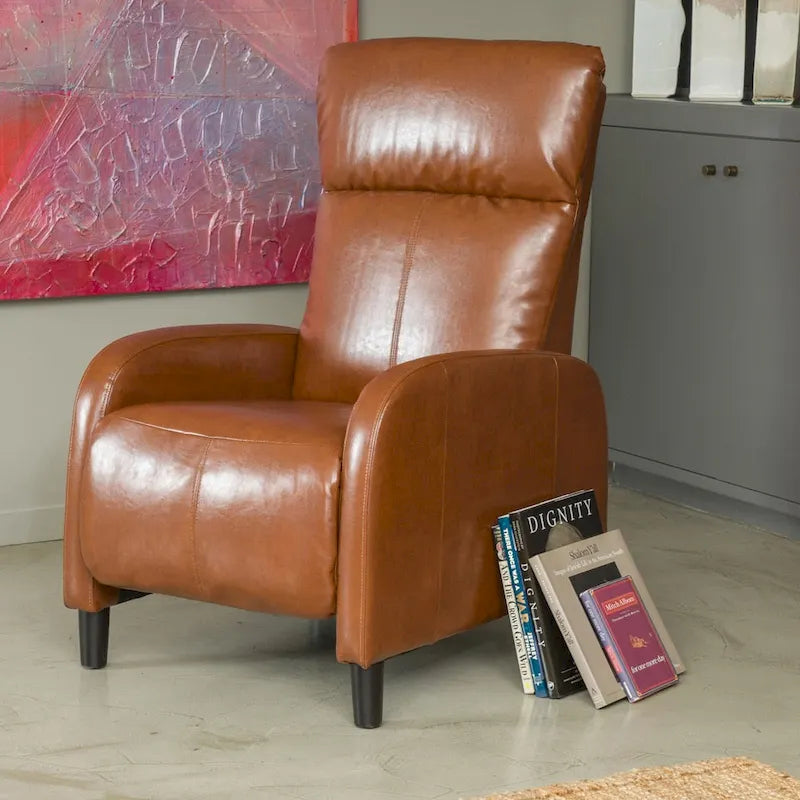 Electric Power Recliner Chair with USB Charger & Padded Armrests for Living Room