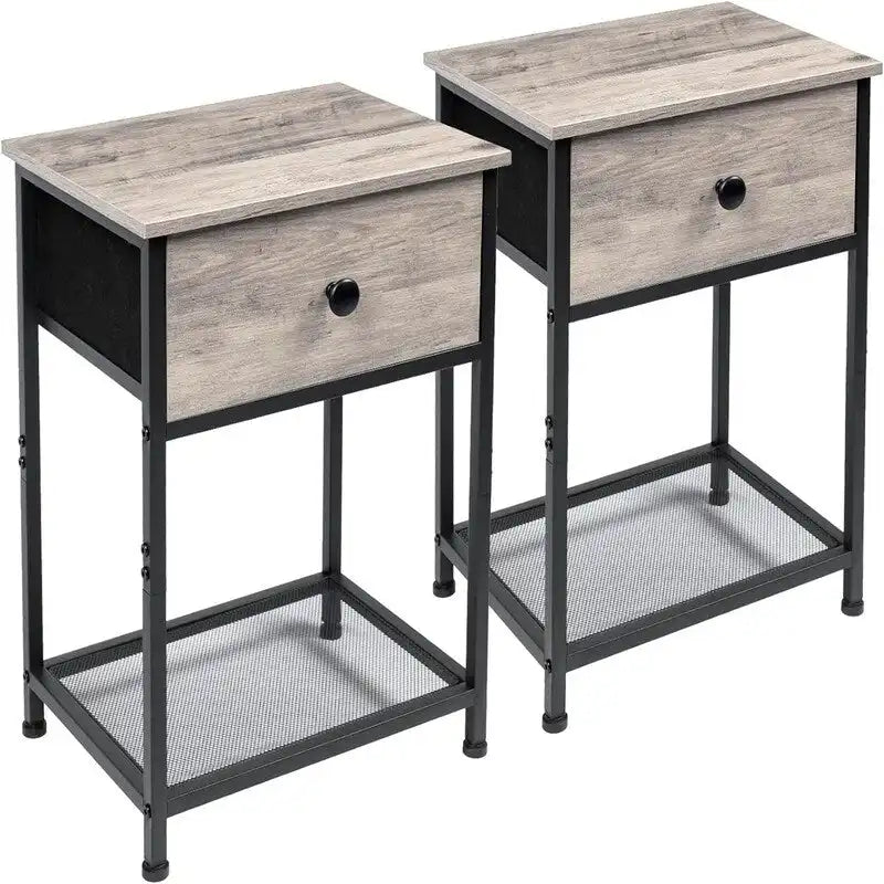 Comodini piccoli per camera da letto - 15.74D x 11.8W x 21.65H