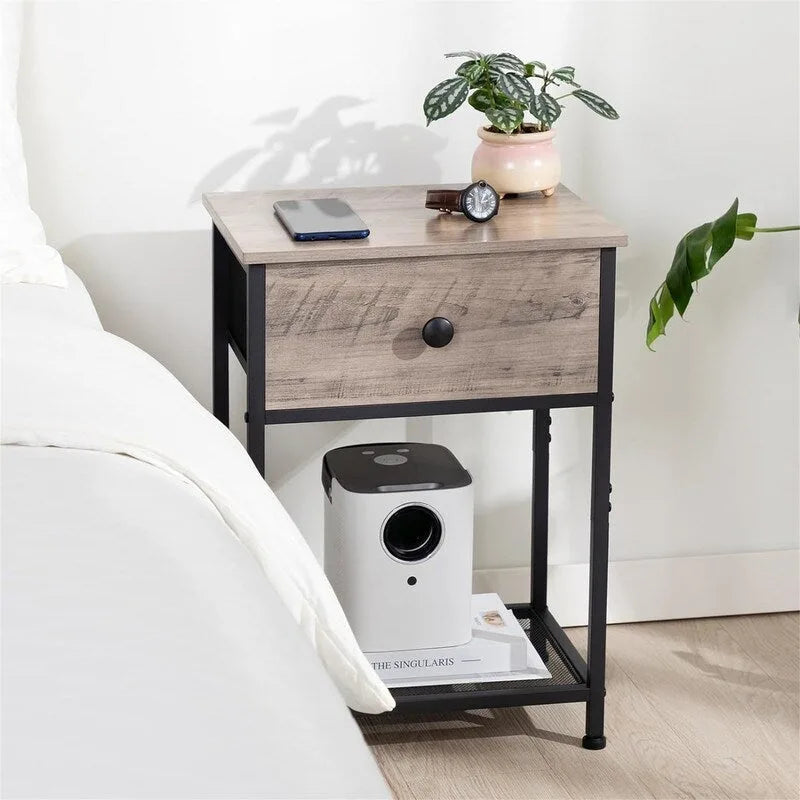 Comodini piccoli per camera da letto - 15.74D x 11.8W x 21.65H