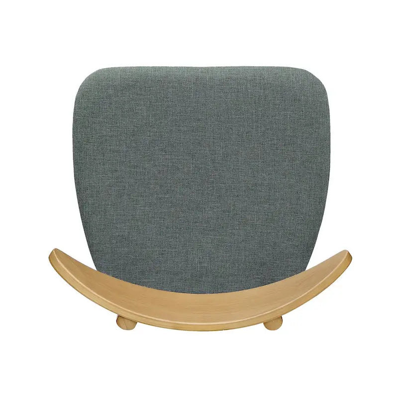 Mid-Century Modern Accent Chair Set of 2 with Wood Legs for Living Room